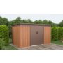 Záhradný domček G21 GRAH 700 - 340 x 206 cm, hnedý