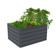 Vyvýšený záhon G21 Daisy 100 x 80 x 52 cm, plechový, antracitový