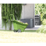 Záhradný box Prosperplast WOODEBOX antracit 140L