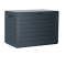 Záhradný box Prosperplast WOODEBOX antracit 190L