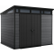 Záhradný domček Keter Cortina 9x7 grafitový, s podlahou
