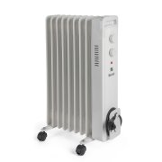 Olejový radiátor G21 Merapi biely, 9 rebier, 2000 W