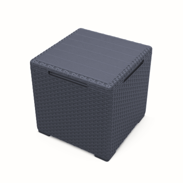 Záhradný stôl Keter Vigo grafitový s úložným priestorom