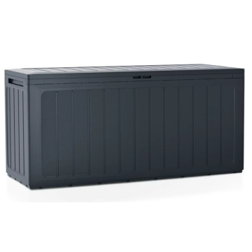 Záhradný box Prosperplast BOARDEBOX antracit 280L