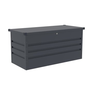 Záhradný box G21 Denver 280 L, antracitový plechový