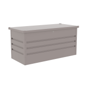 Záhradný box G21 Denver 280 L, šedý plechový