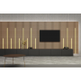 LED osvetlenie G21 pre akustické panely 150 cm, teplá žltá, 24V