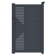 Bránka G21 Marion 100x158 cm pravá, antracitová