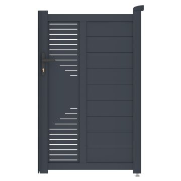 Bránka G21 Marion 100x158 cm pravá, antracitová