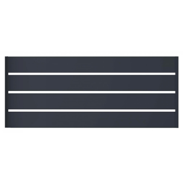 Plotové polia  G21 Reno 168x69 cm, antracitové