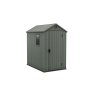 Záhradný domček Keter Darwin 4 x 6 zelený, s podlahou