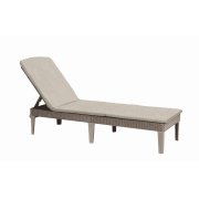 Ležadlo Keter Jaipur cappuccino s polstrom