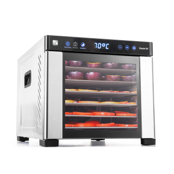 Sušička ovocia G21 Breezer s UV funkciou, nerez