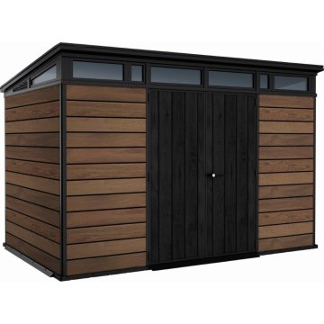 Záhradný domček Keter PENT Signature 11x7 Walnut, s podlahou