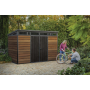 Záhradný domček Keter PENT Signature 11x7 Walnut, s podlahou