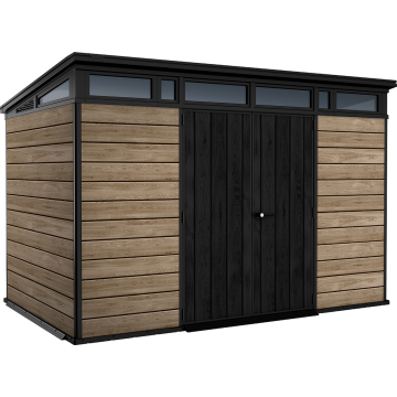 Záhradný domček Keter PENT Signature 11x7 Ashwood, s podlahou