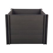 Vyvýšený záhon G21 Crop 106 x 106 x 80, WPC, Eben