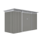 Záhradný domček G21 GRAH 483 - 340 x 142 cm, metalický šedý