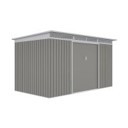 Záhradný domček G21 GRAH 700 - 340 x 206 cm, metalický šedý