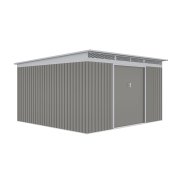 Záhradný domček G21 GRAH 1132 - 340 x 333 cm, metalický šedý