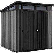 Záhradný domček Keter PENT Signature 7x7 Vertical šedý, s podlahou