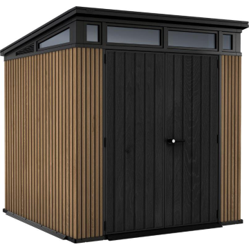 Záhradný domček Keter PENT Signature 7x7 Vertical hnedý, s podlahou