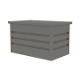 Záhradný box G21 Denver 280 L, metalický šedý plechový