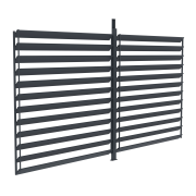 Príslušenstvo G21 otočná lamelová stena 3,7x2,2 m pre pergolu Austin