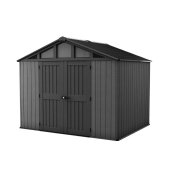 Záhradný domček Keter Stronghold 10 x 8 šedý, s podlahou