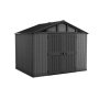 Záhradný domček Keter Stronghold 10 x 8 šedý, s podlahou