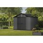 Záhradný domček Keter Stronghold 10 x 8 šedý, s podlahou