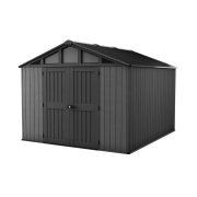 Záhradný domček Keter Stronghold 10 x 11,5 šedý, s podlahou