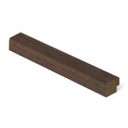 Zakončovacia lišta G21 pre akustický panel, tmavý orech