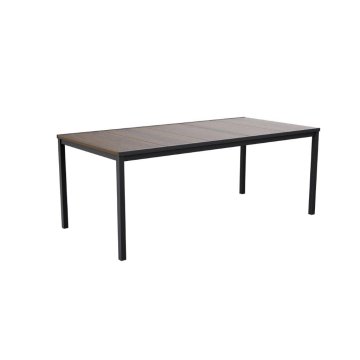 Záhradný stôl Keter Porto 200 walnut black steel