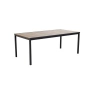 Záhradný stôl Keter Porto 200 aswhood black steel