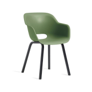 Záhradné kreslo Keter Noa cup olivové, kovové nohy, 2 ks