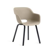 Záhradné kreslo Keter Noa cup cappuccino, kovové nohy, 2 ks