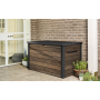 Záhradný box Keter Deco 870 l walnut, poškodený obal