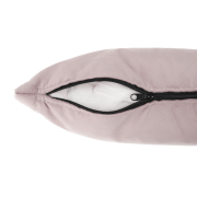 Sedacia súprava, látka hnedá/svetlofialová, pravá, LANZA