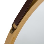 Zrkadlo, prírodný bambus, LEMI 1