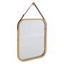 Zrkadlo, prírodný bambus, LEMI 2