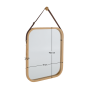 Zrkadlo, prírodný bambus, LEMI 2