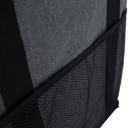 Skladací úložný box, sivá/čierna, DETER