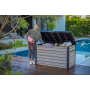 Záhradný box Keter Deco 870 l storm grey