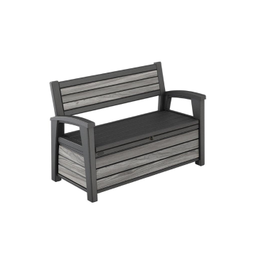Záhradná lavica Keter Deco Garden Bench Storm grey