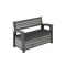 Záhradná lavica Keter Deco Garden Bench Storm grey