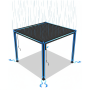 hliníková pergola LANITPLAST BIOCLIMATIC 32 BASIC LG4288