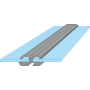 skleník LANITPLAST SARANA 6x10 PC 4 mm čierny LG4333