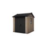 Záhradný domček Keter Apex 7,5 x 7 Ashwood, s podlahou