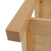 Nočný stolík, masív/prírodná, FOSIL